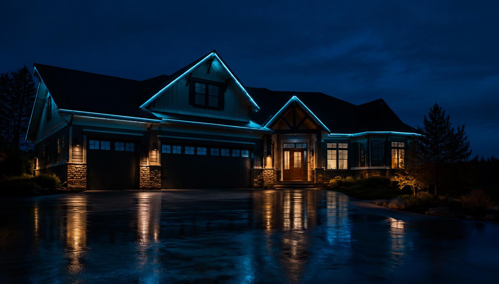 Bayline Exterior Lighting project photo
